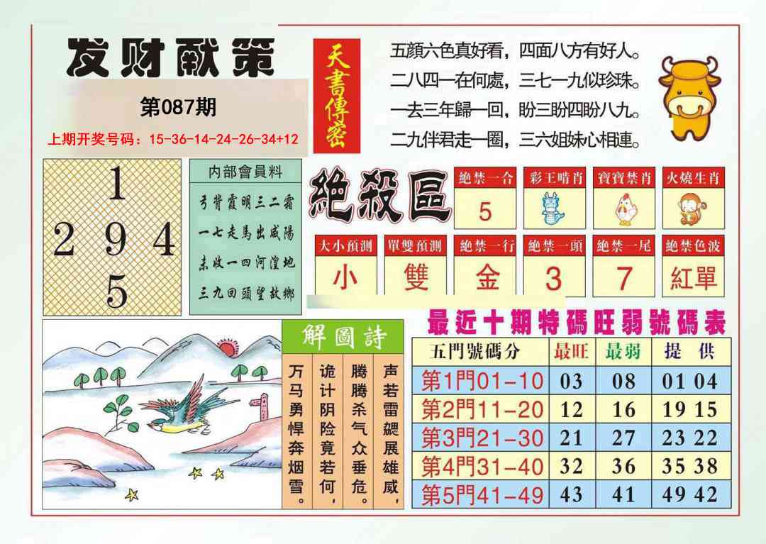 087期发财献策[图]