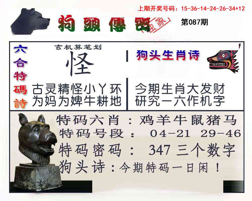 087期狗头传密[图]